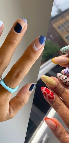 Abstract nails : 30 idées canons pour adopter cette tendance nail art colorée