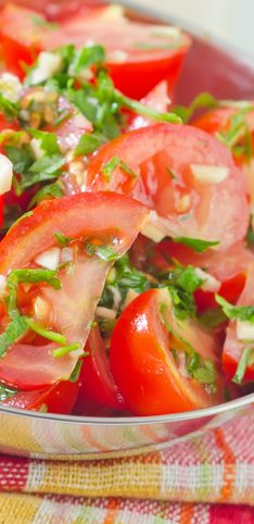 Nos recettes d'entrées froides avec des tomates pour l'été