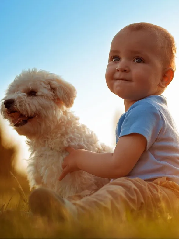 Fotos entrañables de niños con perros, ¡prepárate para emocionarte!