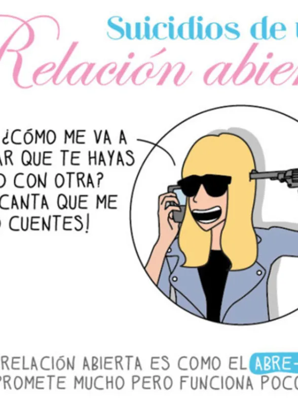 ¡En clave de humor! Ilustraciones gráficas que reflejan el mundo femenino