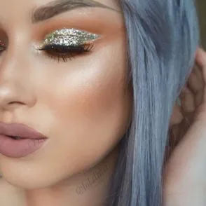 Maquillaje de ojos con purpurina: ideas para tus looks de noche