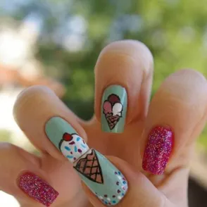 Manicura de helados: la opción más refrescante para el verano