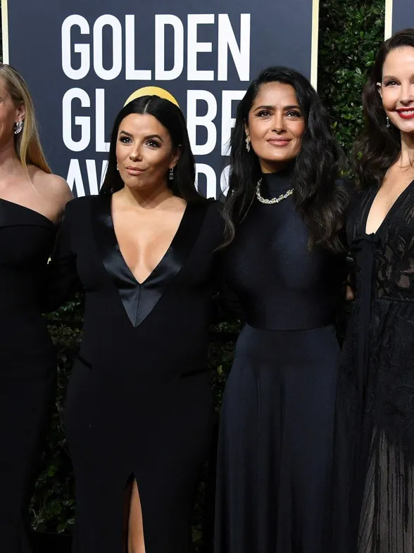 Globos de Oro 2018: la alfombra roja se tiñe de negro por una buena causa