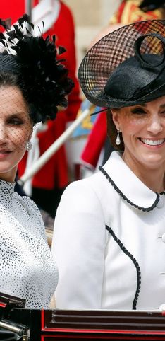 Duelo de estilos en la realeza, Kate Middleton y la reina Letizia brillan juntas en el 'Garter Day'