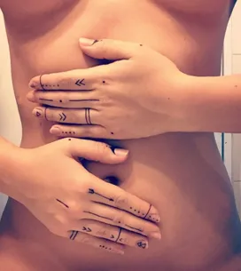 50 Tiny Cute-icle Tattoos Inspired By Rihanna