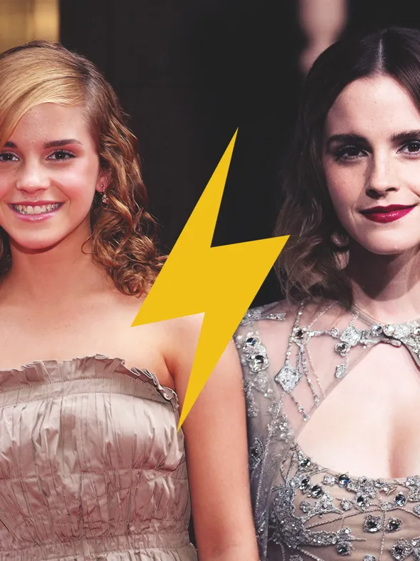 Emma Watson's style has changed a lot ...