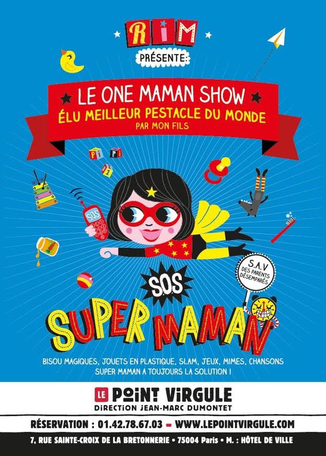 Spectacle Pour Enfants Sos Super Maman