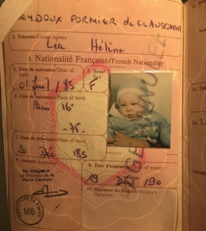 Lea Seydoux Bebe Elle Devoile Une Vielle Photo