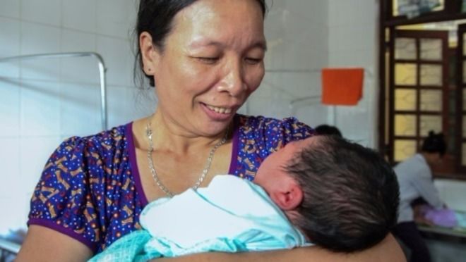 Naissance Record Au Vietman Un Bebe Bien Costaud Fait La Une