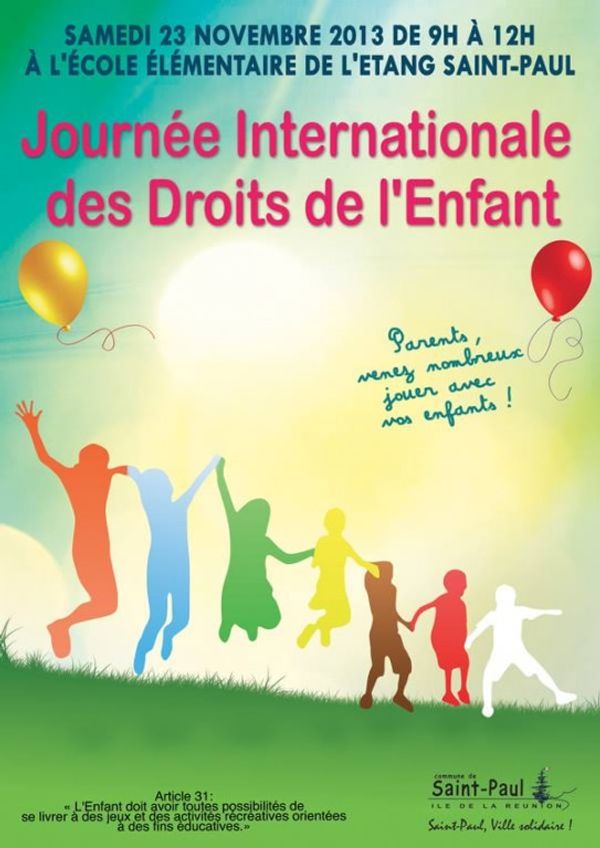 La Journée Internationale des Droits de l'Enfant