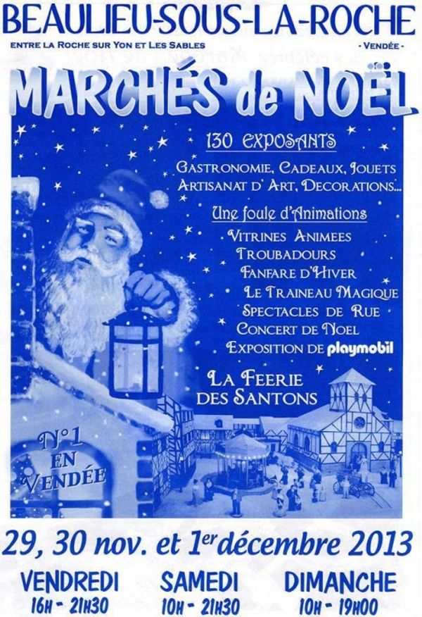 21ème Marché de Noël Beaulieu sous la Roche #1