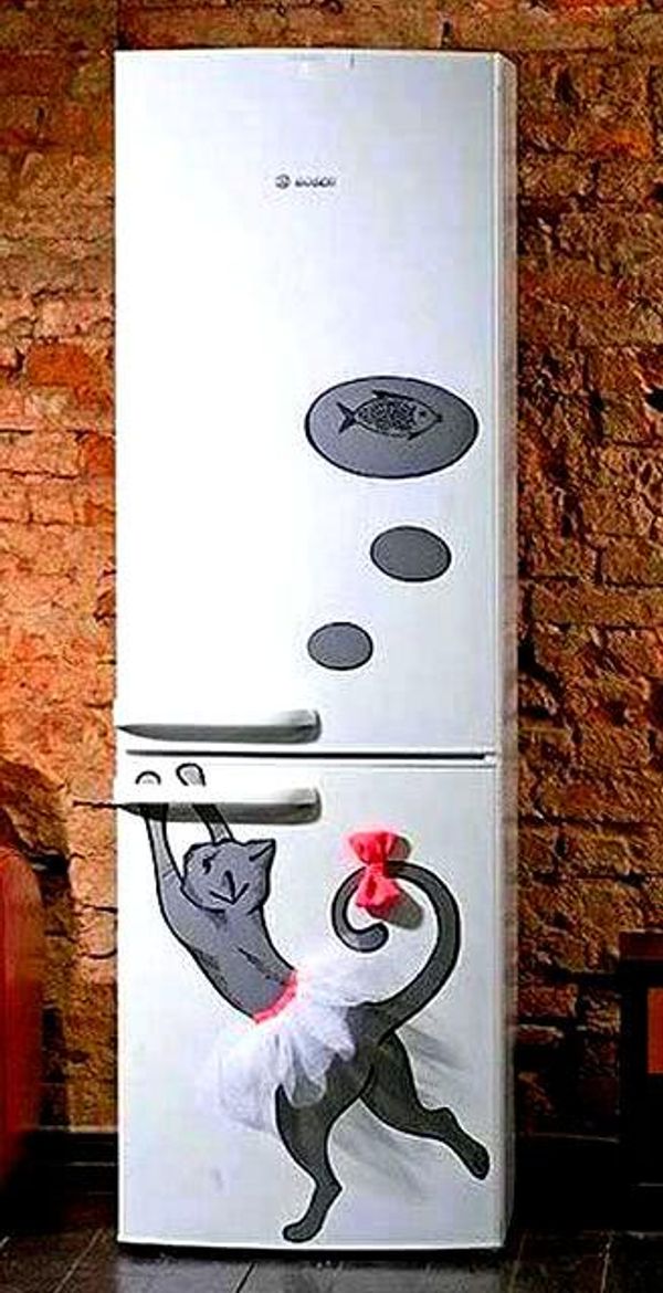 Une idée de customisation de frigo 