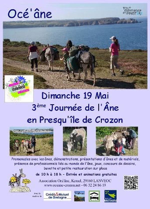 3 ème journée de l'âne en presqu'île de Crozon