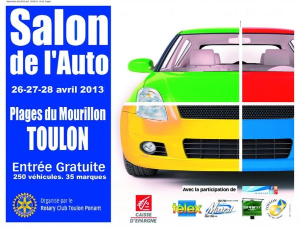 Salon de l'auto à Toulon