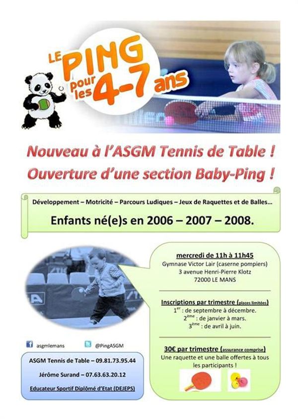 Le Mans : Baby Ping-Pong