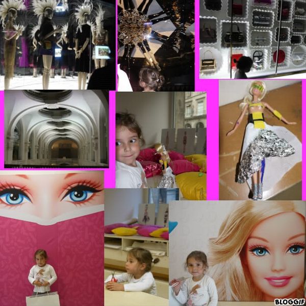Atelier Barbie au musée des arts décoratifs à Paris.....sympa mais...