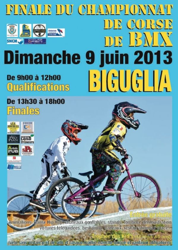 Finale Championnat de Corse BMX ( BIGUGLIA )