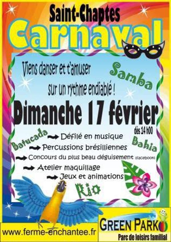 Le carnaval à la ferme de Saint Chaptes :)