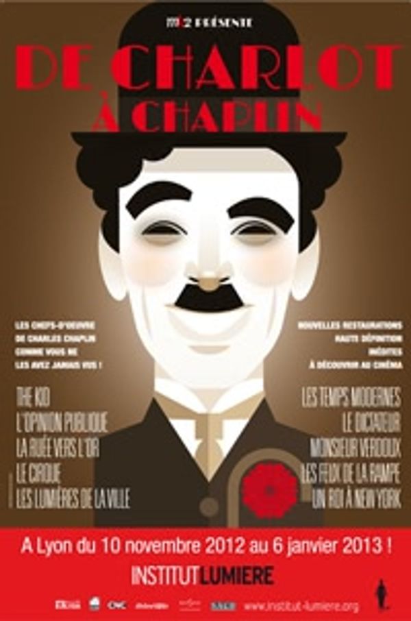 Charlie Chaplin à l'institut Lumière