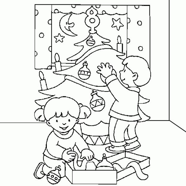 Activité coloriage pour les vacances de Noël  Parole de mamans
