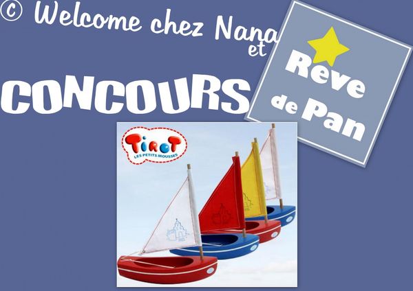 CONCOURS: Rêve de Pan et Welcome chez Nana : 1 bateau Thonier à gagner 
