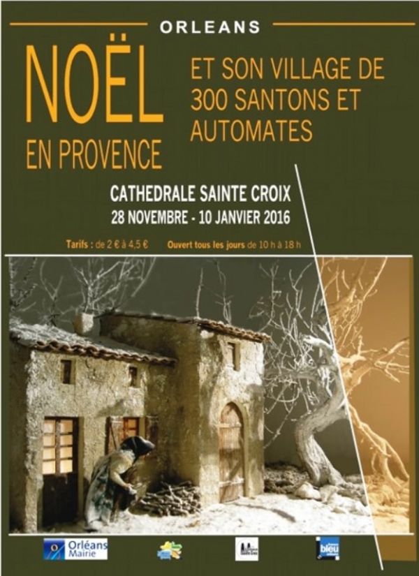 Un petit souffle de Provence : 300 santons au coeur de la cathédrale d'Orléans