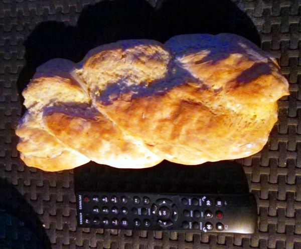 Les pains de ce soir ... énormes !!! 