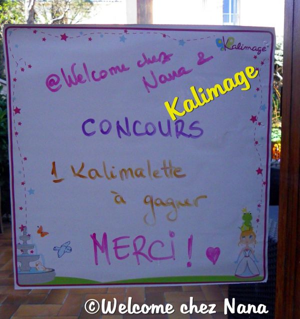 Concours KALIMAGE avec WELCOME CHEZ NANA, 1 kalimalette à gagner ! 