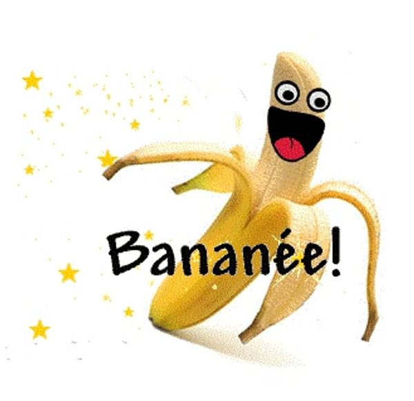 La banane s'éclate ! 