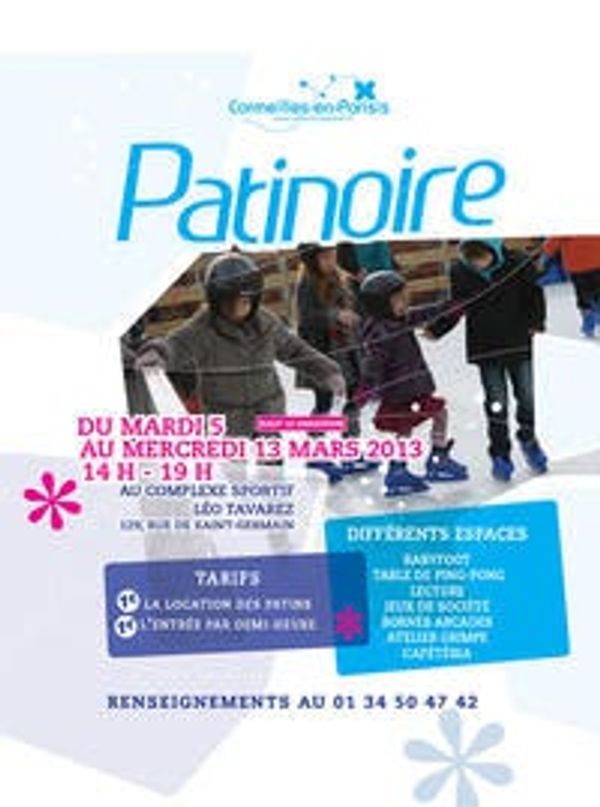 la patinoire fait son retour à Cormeilles en Parisis
