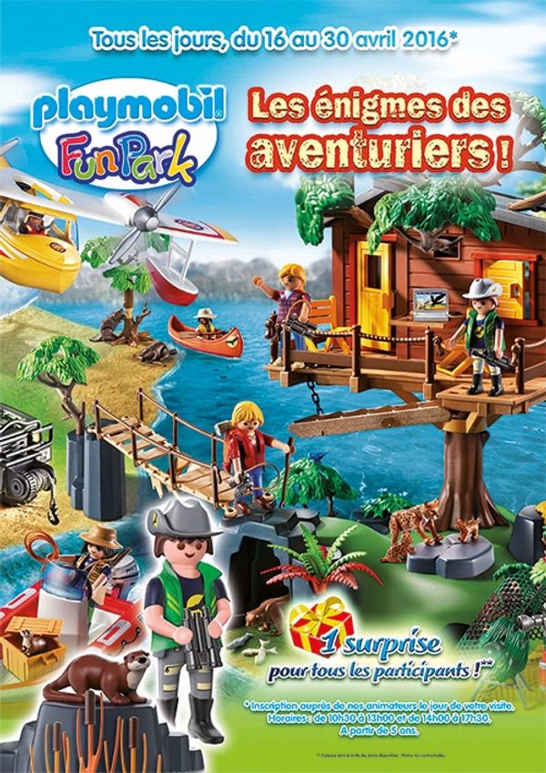 Programme des vacances au Playmobil FunPark !