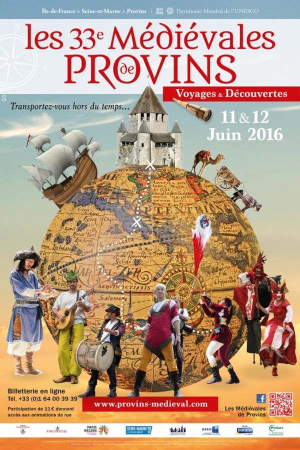 11 et 12 juin 2016 : Les médiévales de Provins