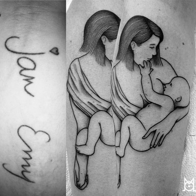 Diaporama Les 50 Plus Jolis Tatouages De Mamans Pour Leurs Enfants