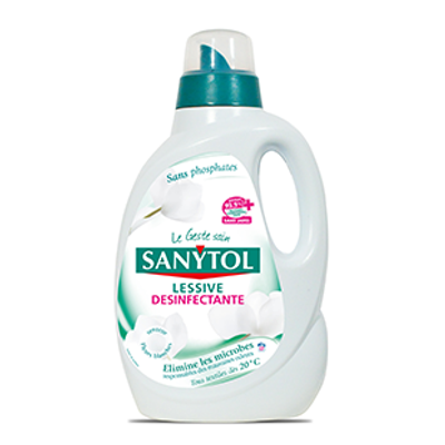 Lessive dÃ©sinfectante de Sanytol