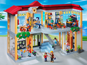 playmobil ecole transportable 3 en 1