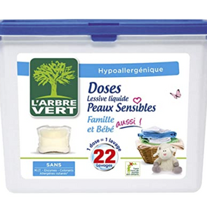 Avis L Arbre Vert Lessive Capsule Liquide Pour Peaux Sensibles Famille Et Bebe