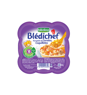 Blédichef - Farandole de carottes, coquillettes