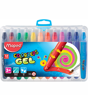 836310 Maped ColorPeps2124226,25 cm -Pastelli Gel Smoothy 