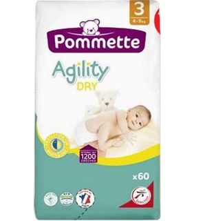 Couches Agility Dry taille 3