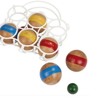 Jeux de boules en bois