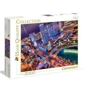 Clementoni Puzzle 2000 pièces : Las Vegas