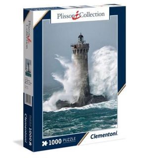 Clementoni Puzzle 1000 pièces collection Plisson : Le phare du Four