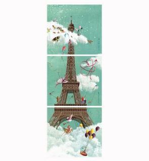 Nathan Puzzle 1000 pièces panoramique : Tour Eiffel