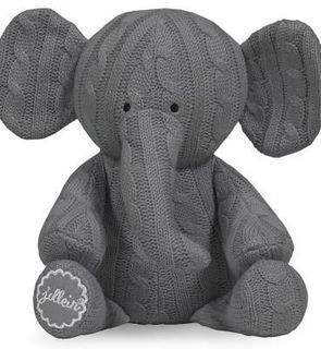 Avis Jollein Peluche Elephant Cable Gris 36 Cm