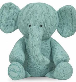 Avis Jollein Peluche Elephant Cable Vert Jade 36 Cm