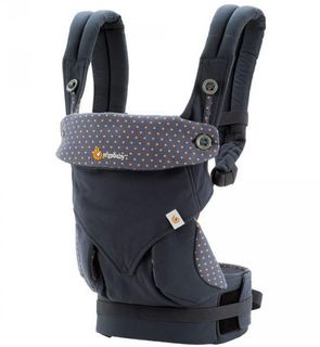 Avis Ergobaby Porte Bebe Physiologique 4 Positions 360 Orange Bleue