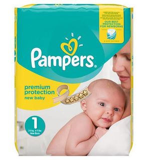 Couches premium new baby taille 1 (2-5 kg) 72 couches jumbo pack
