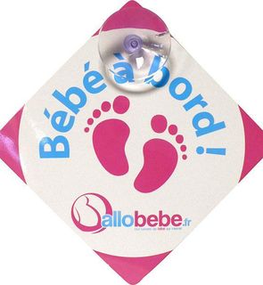 Avis AlloBébé Signalétique bébé à bord