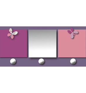 Avis Titoutam Patere Chambre Bebe Avec Miroir Et Porte Photos Prunelle Mademoiselle