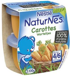 Avis Nestle Naturnes Carottes